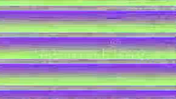 休闲霓虹灯网络朋克闪闪发光的图案损坏的数据故障效应视频的预览图