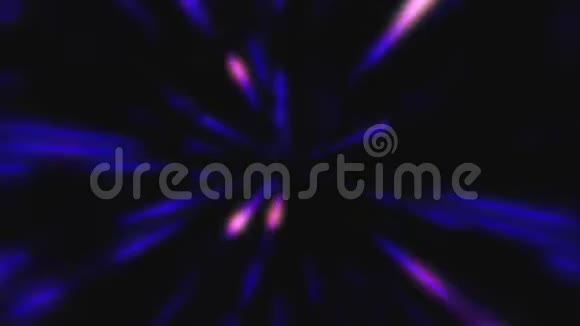 无缝霓虹隧道网络朋克宇宙之旅无限充满生气的色彩抽象的运动图形视频的预览图