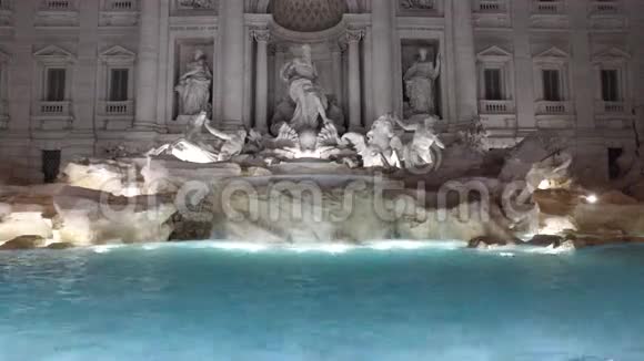罗马城和特雷维喷泉视频的预览图
