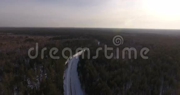 西伯利亚空中生命的概念旅程平静灵感视频的预览图