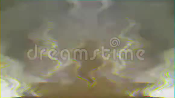 休闲波浪优雅的动态怀旧的彩虹图案视频的预览图