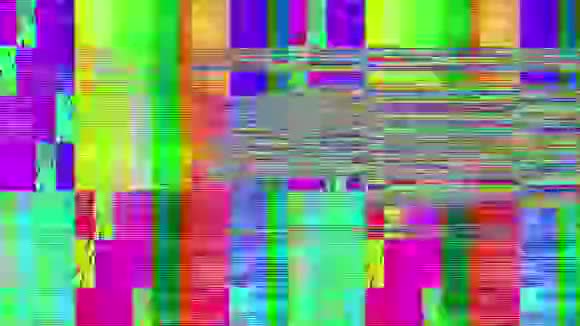 数码闪光生动发光质感80年代精神适用于任何电视项目视频的预览图