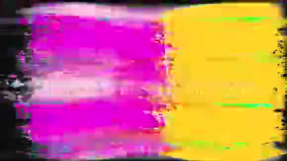 抽象彩虹生动闪亮质感梦幻80年代感受适合创意电视节目视频的预览图