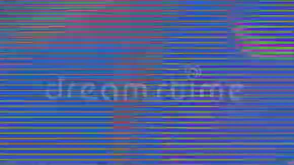 色彩斑斓的霓虹怀旧梦幻闪闪的背景超现实效应视频的预览图