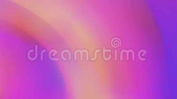 鲜艳的紫罗兰色蓝色和淡色的彩色波浪色背景视频的预览图