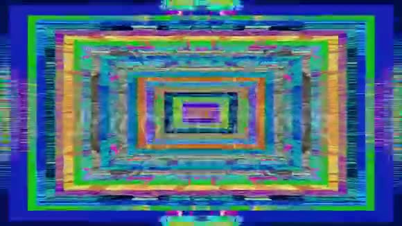 超真实的彩虹全息发光纹理梦幻的八十年代感觉视频的预览图