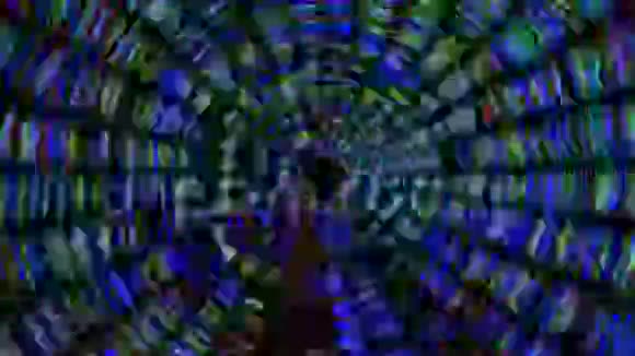 变形万花筒怀旧迷幻全息旋流质感视频的预览图