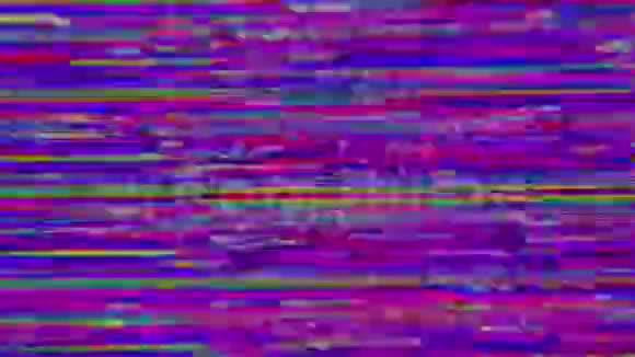 迷幻动态科幻时髦的彩虹反射视频的预览图