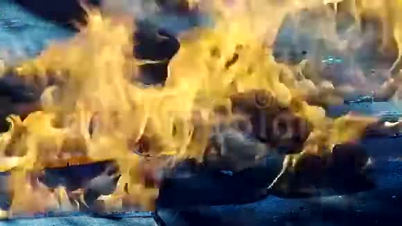 燃烧的房子视频的预览图