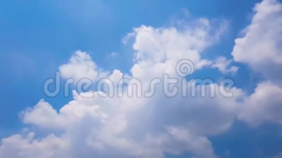 自然现象云蓝天运动时间流逝视频的预览图