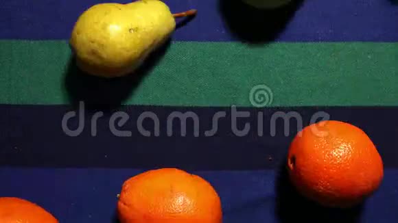 不同水果素食停止运动视频的预览图