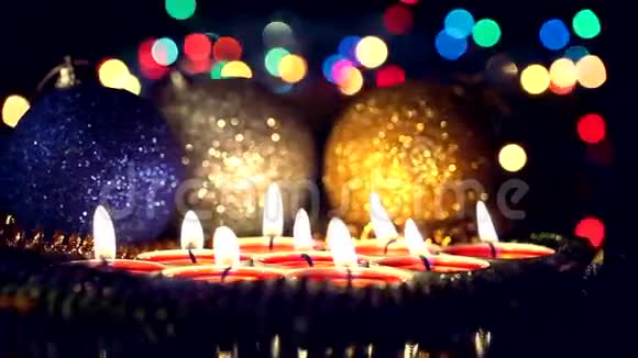 蜡烛新年视频的预览图