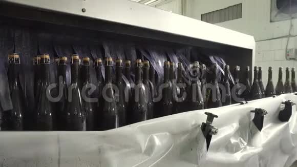 香槟输送机瓶装洗线视频的预览图