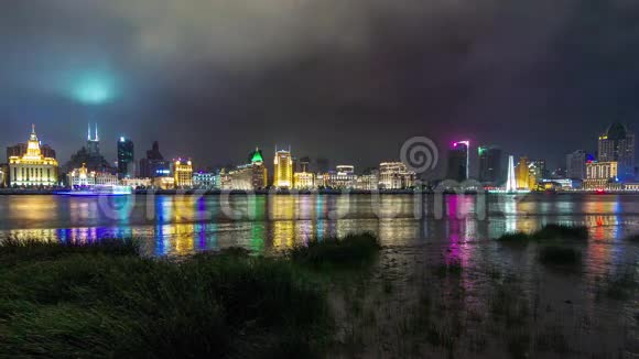 上海城市景观江湾定制馆全景4k时间流逝中国视频的预览图