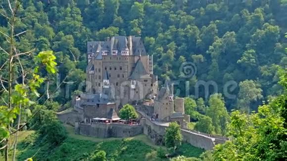 赫兹城堡德国最著名和最美丽的城堡之一视频的预览图