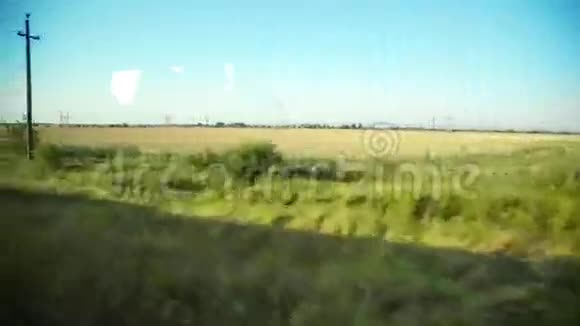 从火车上的窗口视图视频的预览图