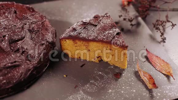 巧克力南瓜蛋糕视频的预览图