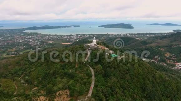 飞往泰国普吉岛的大佛像视频的预览图