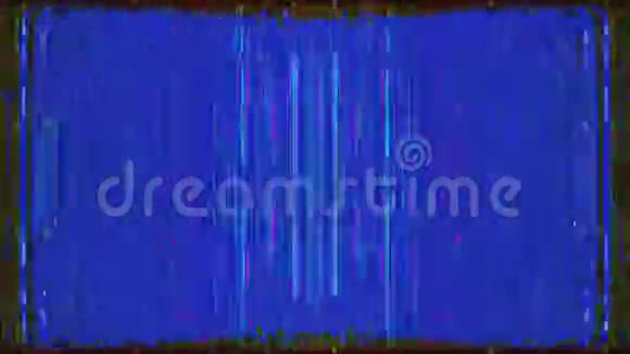 计算机生成的抽象剪辑彩虹数据崩溃效果视频的预览图