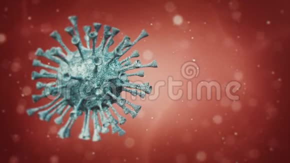 科罗纳病毒或其他19种危险生物3D显示微生物AAAAAAAAAAAAAAAAAAA视频的预览图