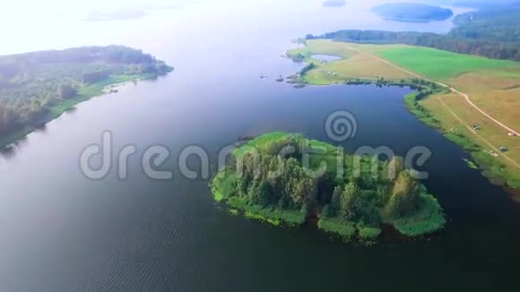 湖中的小岛视频的预览图