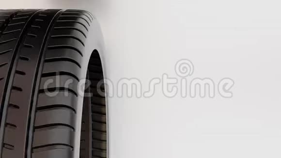 3D题词2020年汽车轮胎新年视频的预览图