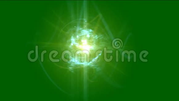 具有绿色屏幕背景的永恒光环视频的预览图