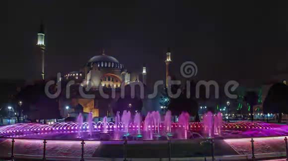 土耳其伊斯坦布尔圣索菲亚视频的预览图