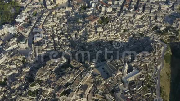 马特拉的空中景色视频的预览图