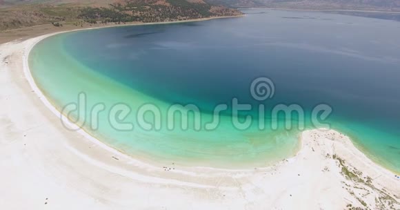 土耳其萨尔达湖水镁石景观令人惊叹视频的预览图