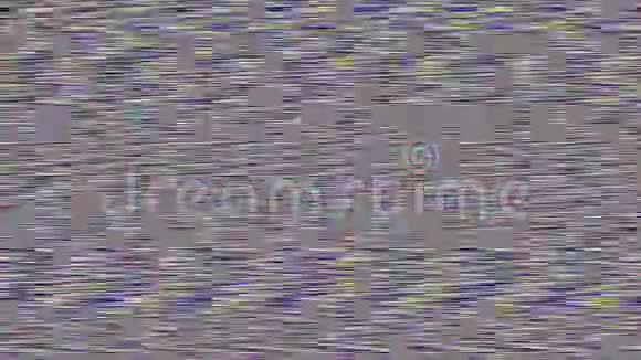 五彩复古赛博朋克优雅全息背景旧的磁带概念视频的预览图
