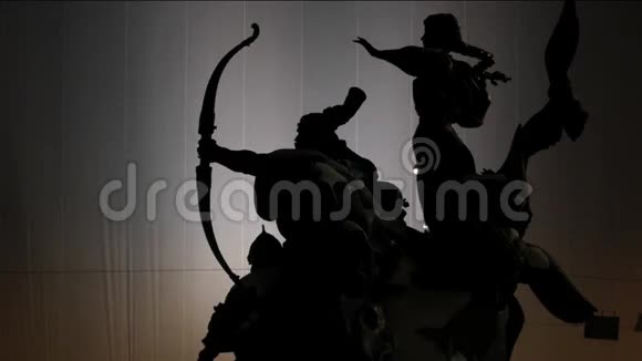 基辅创始人的纪念碑视频的预览图