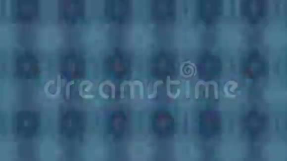 休闲装饰网络朋克梦幻闪烁的背景循环动画视频的预览图