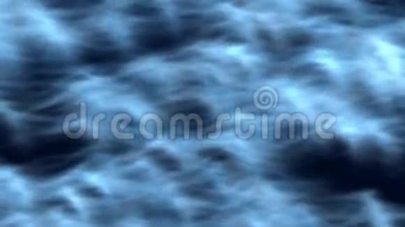 蓝色水面和涟漪背景动画视频的预览图