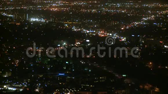 在拉夜城的上空视频的预览图