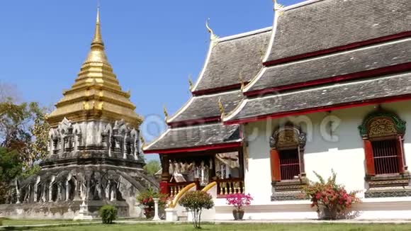 佛教寺庙阿育塔亚寺视频的预览图