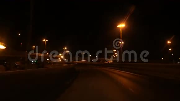 夜间隧道道路视频的预览图
