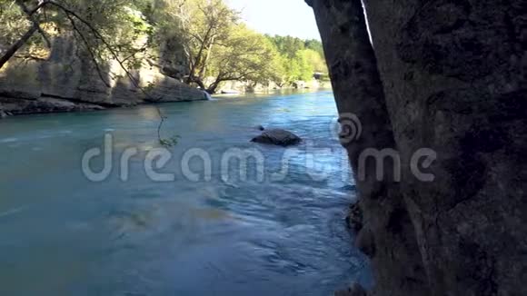 土耳其安塔利亚的科普鲁凯河视频的预览图