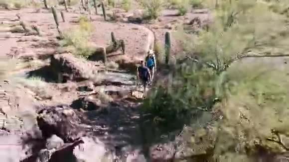 西南沙漠步行者空中射击视频的预览图