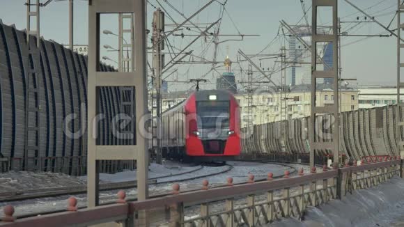 莫斯科中环客运列车视频的预览图