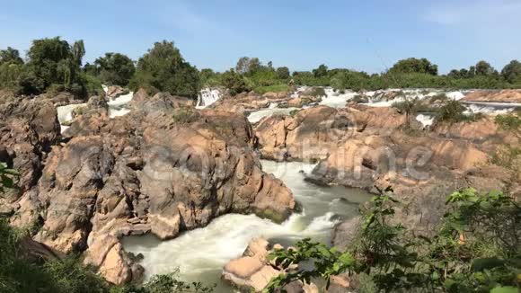 越南的山河瀑布视频的预览图