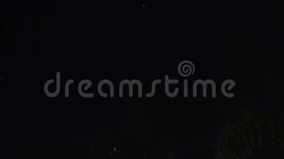 夜空中的烟花视频的预览图