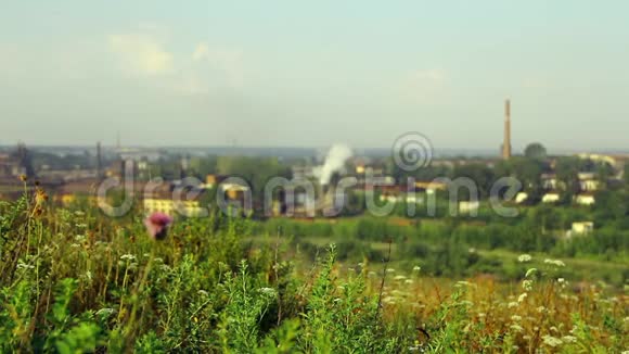 阿拉帕耶夫斯基冶金厂污染乌拉尔小城市环境视频的预览图