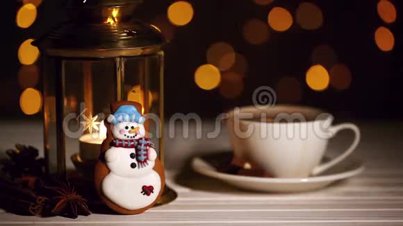 雪人圣诞饼干视频的预览图