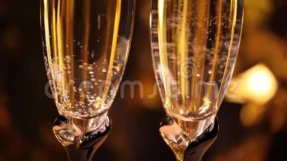 香槟泡泡工作室品质光视频的预览图