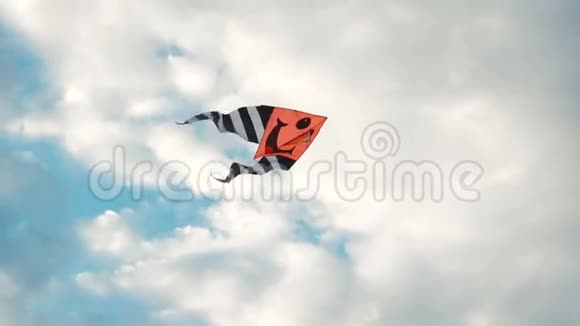 空中放飞三角风筝视频的预览图