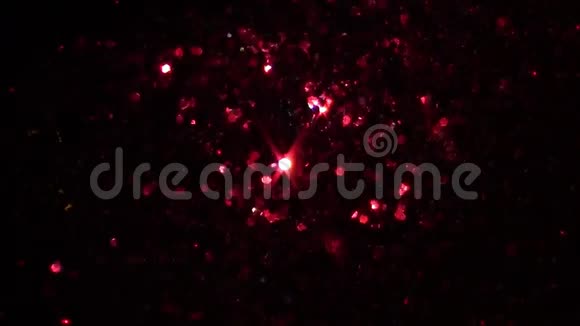 闪光的红色背景视频的预览图