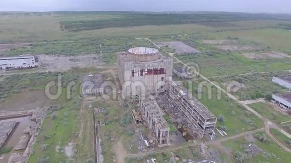 摧毁谢尔基诺核电站空中录像视频的预览图