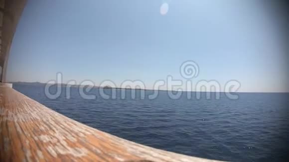 穿越地中海的渡轮在时间流逝视频的预览图