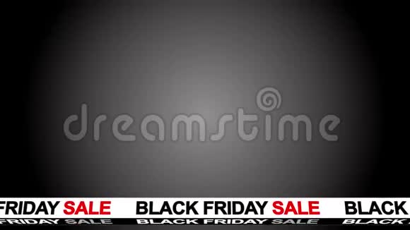 黑色星期五销售标志横幅背景为宣传概念销售和清关3D渲染视频的预览图